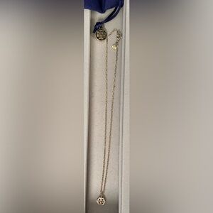 Tory Burch small chain link necklace with pendant